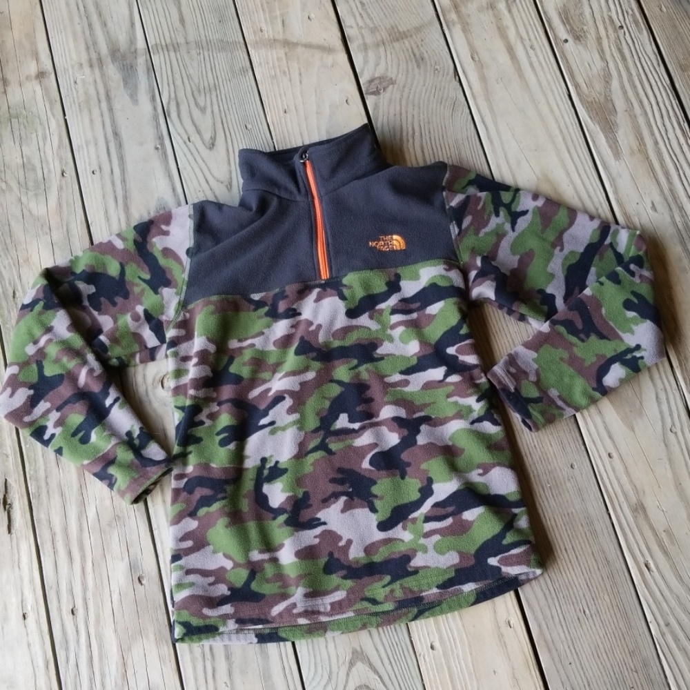 Boys NORTH FACE fleece pullover